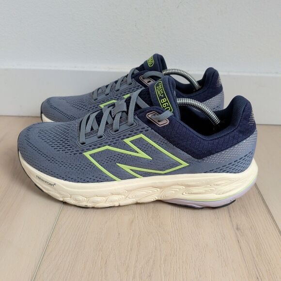 New Balance Shoes - New Balance Fresh Foam X Womens 9 Running Shoes Sneakers Gray Seasalt W860L14